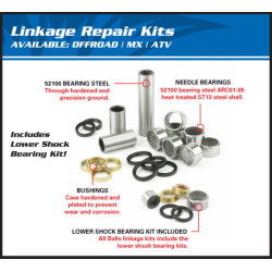 Kit de rodamientos, retenes y casquillos de bieleta All Balls 27-1025 2