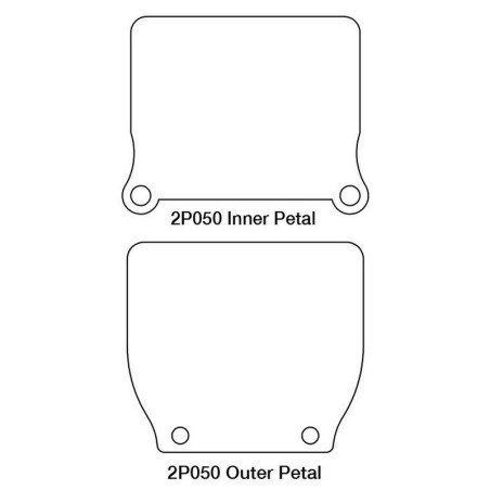 Láminas de carbono para caja de láminas V-Force 2