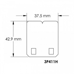 Láminas de carbono para caja de láminas V-Force 3R