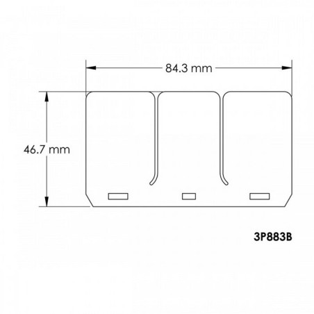 Láminas de carbono para caja de láminas V-Force 3R