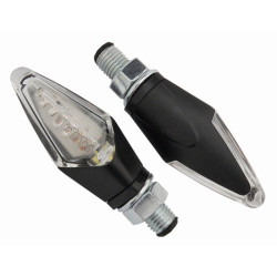 Juego de intermitentes LED V PARTS 12V / 1W (55x25mm)
