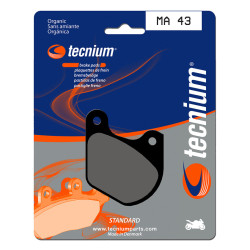 Pastillas de freno Tecnium MA43 Orgánicas