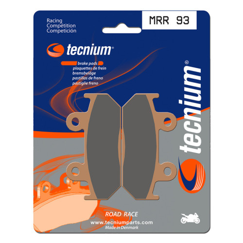 Pastillas de freno Tecnium MRR93 Sinterizadas competición