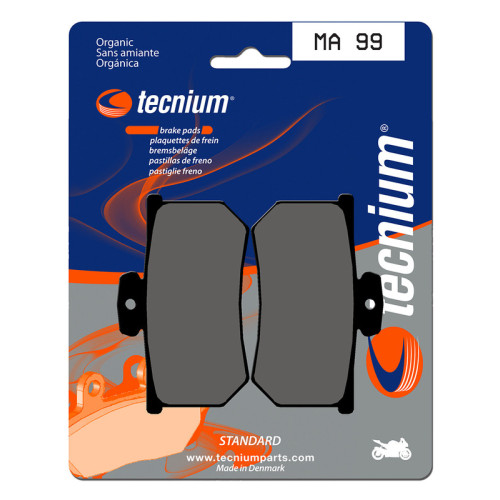 Pastillas de freno Tecnium MA99 Orgánicas