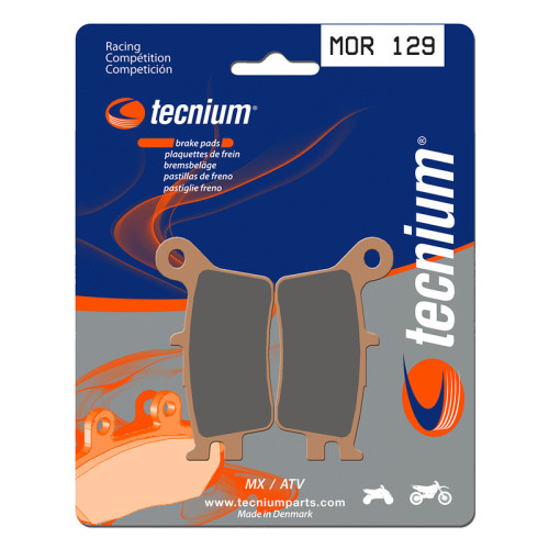 Pastillas de freno Tecnium MOR129 Sinterizadas