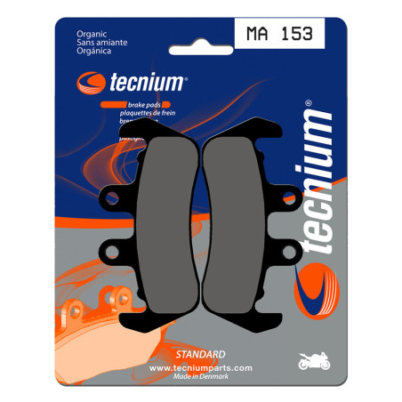 Pastillas de freno Tecnium MA153 Orgánicas