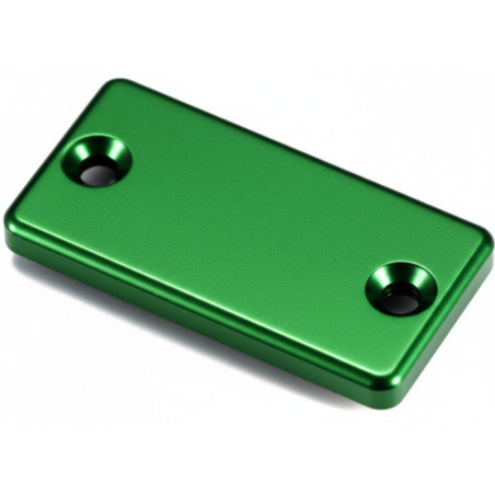 Tapa deposito bomba freno/embrague delantero verde Kawasaki V PARTS