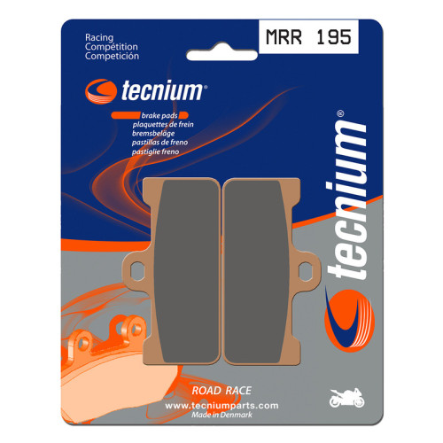 Pastillas de freno Tecnium MRR195 Sinterizadas competición
