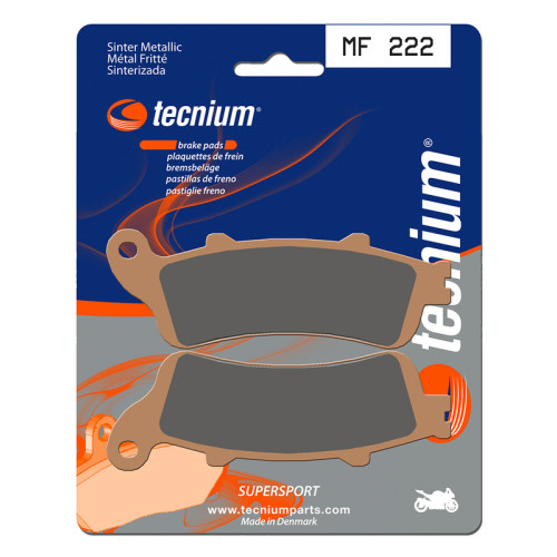 Pastillas de freno Tecnium MF222 Sinterizadas deportivas