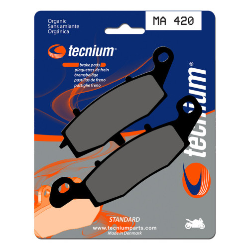 Pastillas de freno Tecnium MA420 Orgánicas