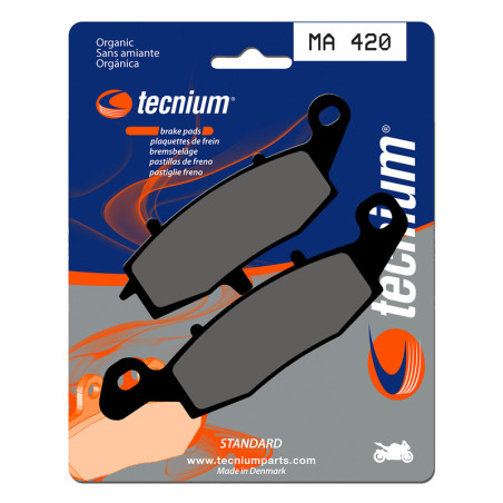 Pastillas de freno Tecnium MA420 Orgánicas