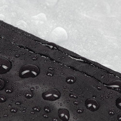 Funda de moto para exterior OXFORD Aquatex - Moto / Scooter con baúl - Negro / Plata - S