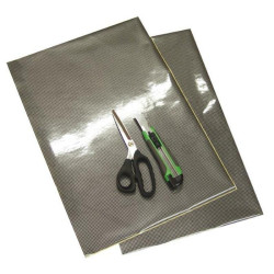 Adhesivo Blackbird Crystal Look Carbono - Con Superficie Transpirable 5004