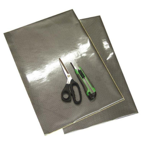 Adhesivo Blackbird Crystal Look Carbono - Con Superficie Transpirable 5004