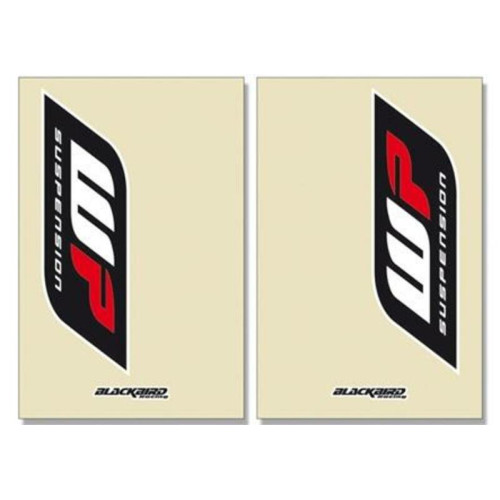Adhesivos de horquilla Blackbird WP transparente