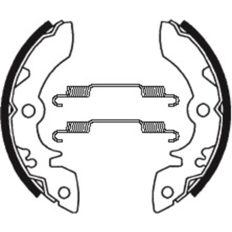 Zapatas de freno Tecnium BA051
