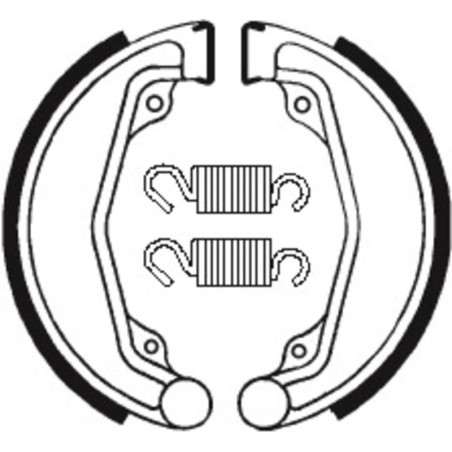 Zapatas de freno Tecnium BA068
