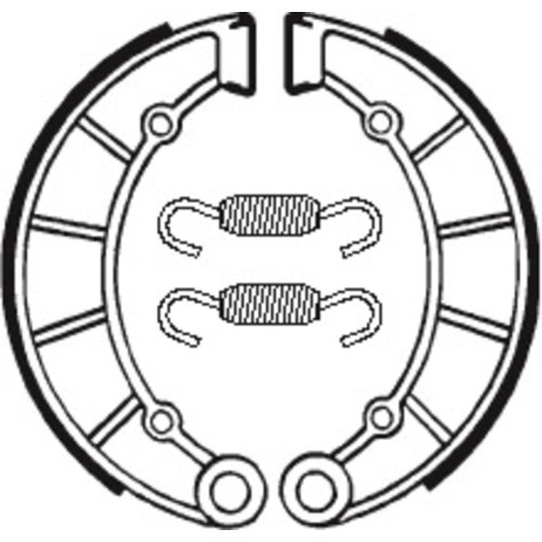 Zapatas de freno Tecnium BA091