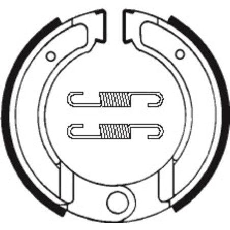 Zapatas de freno Tecnium BA120