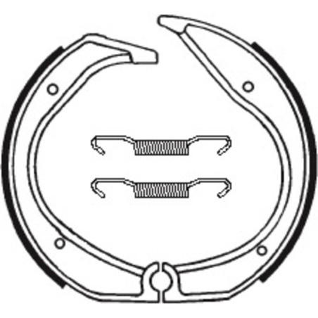 Zapatas de freno Tecnium BA140