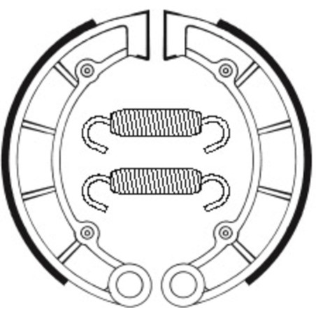 Zapatas de freno Tecnium BA197