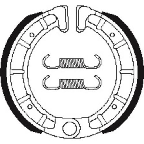 Zapatas de freno Tecnium BA206