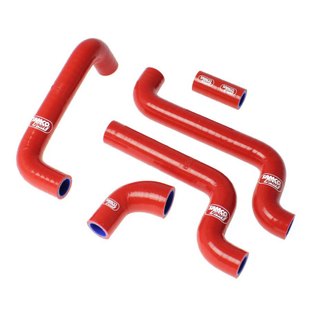 Kit manguitos SAMCO Aprilia rojo APR-5-RD