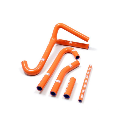 Kit manguitos Samco KTM naranja KTM-68-OR