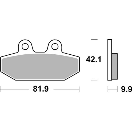 Pastillas Brembo 07HD23SP Sinterizadas