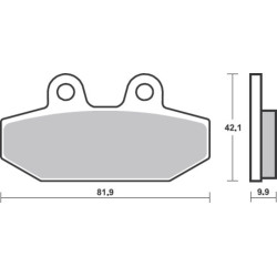 Pastillas Brembo 07HD23SP Sinterizadas 2