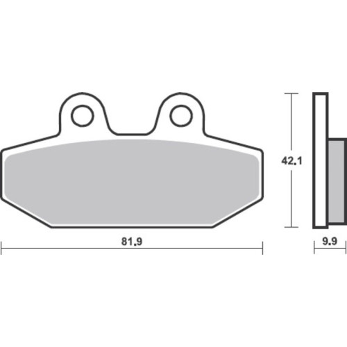 Pastillas Brembo 07HD23SP Sinterizadas
