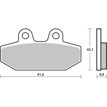 Pastillas Brembo 07HD23SP Sinterizadas