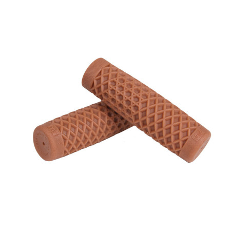 Puños ODI Vans/Cult V-Twin 1'' Gum Rubber Beige