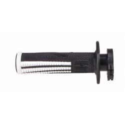 Puños ODI Emig Pro V2 Lock-On Negro/Blanco 2