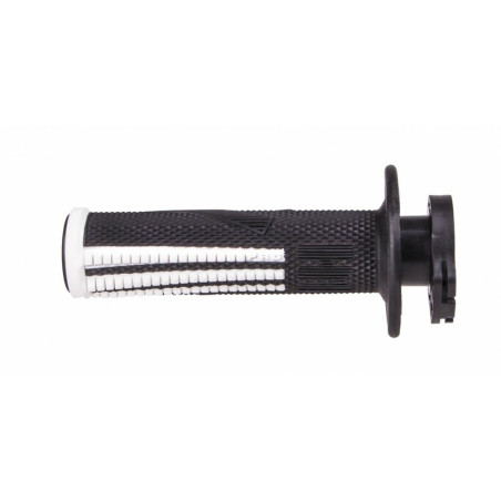 Puños ODI Emig Pro V2 Lock-On Negro/Blanco