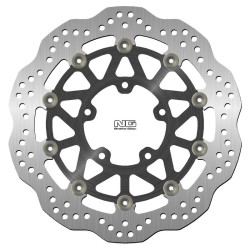 Disco de freno NG BRAKES ondulado flotante