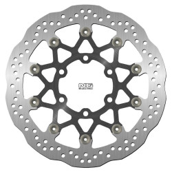 Disco de freno NG BRAKES ondulado flotante para llanta de aluminio