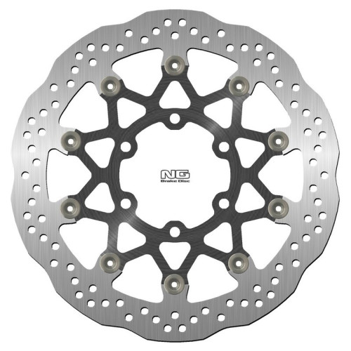 Disco de freno NG BRAKES ondulado flotante para llanta de aluminio