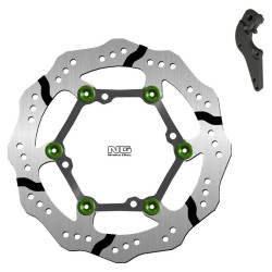 Kit disco de freno sobredimensionado NG BRAKES ondulado flotante