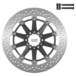 Kit disco de freno sobredimensionado NG BRAKES redondo flotante