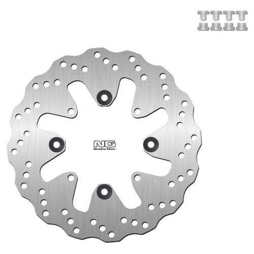 Disco de freno NG BRAKES ondulado fijo