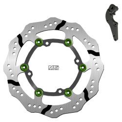 Kit disco de freno sobredimensionado NG BRAKES ondulado flotante