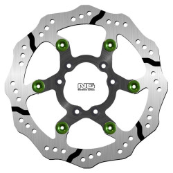Disco de freno NG BRAKES ondulado flotante
