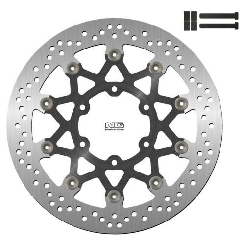 Kit disco de freno sobredimensionado NG BRAKES redondo flotante