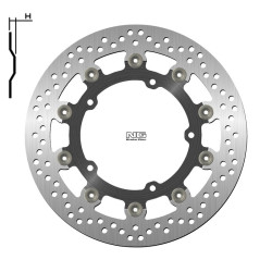 Disco de freno NG BRAKES redondo flotante