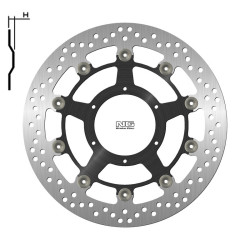 Disco de freno NG BRAKES redondo flotante