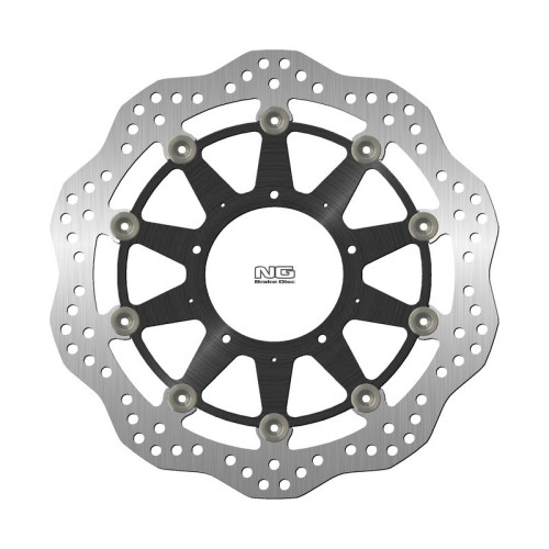 Disco de freno NG BRAKES ondulado flotante NO ABS