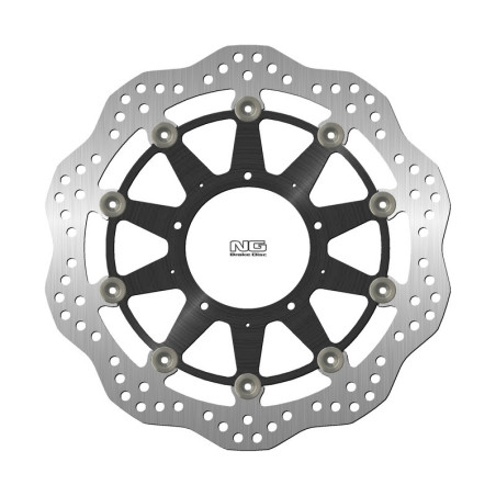 Disco de freno NG BRAKES ondulado flotante NO ABS