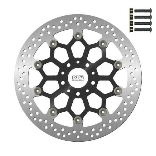 Kit disco de freno sobredimensionado NG BRAKES redondo flotante
