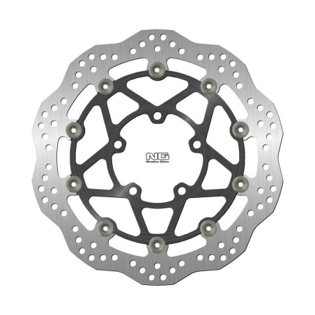 Disco de freno NG BRAKES ondulado flotante